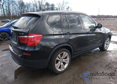 2014 BMW X3 xDrive35I from USA, damaged, VIN 5UXWX7C52E0E75132